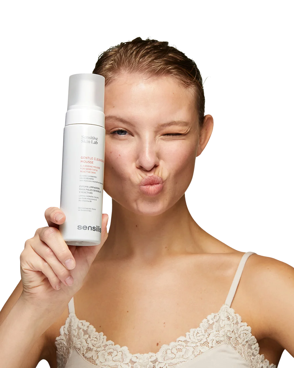 sensilis Gentle Cleansing Mousse Espuma limpiadora para pieles sensibles y reactivas 200ml. - Imagen 2