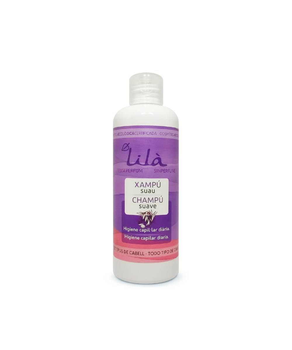 Champú suave sin perfume ECO Lilà 250ml