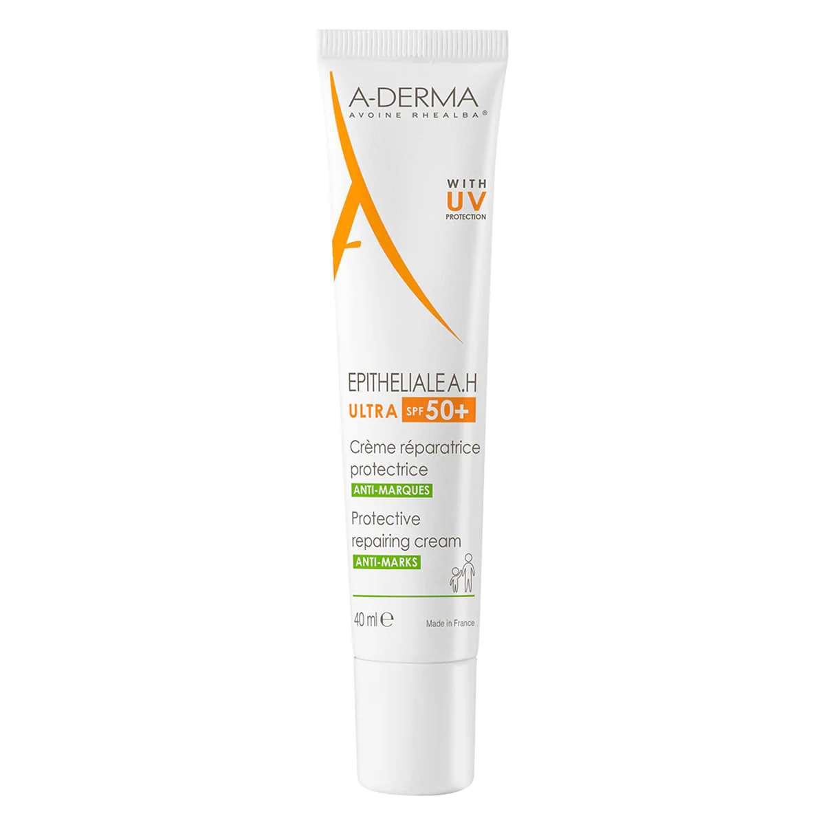 Aderma Epitheliale A.H FPS50+ Ultra Crema reparadora 40 ml - Imagen 2